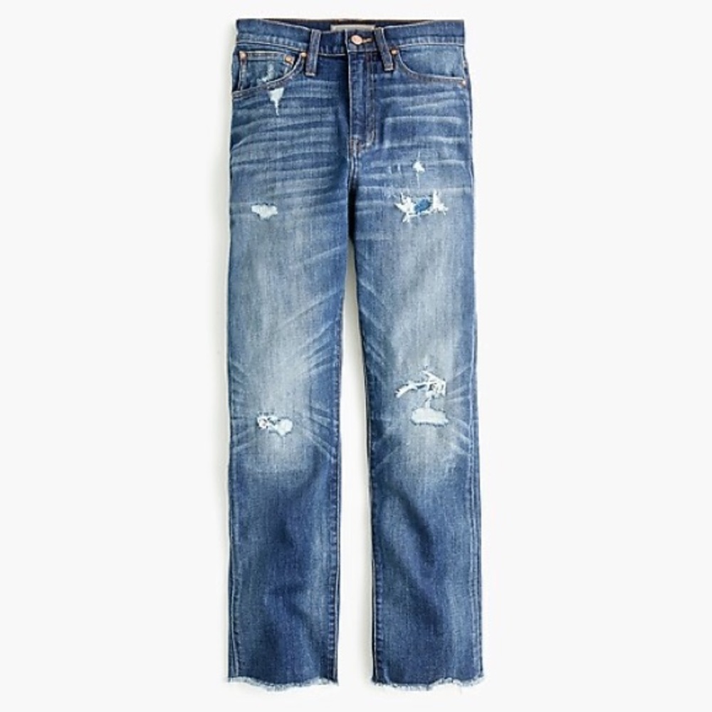 Point Sur by J.Crew 10” Highrise boyfriend jean